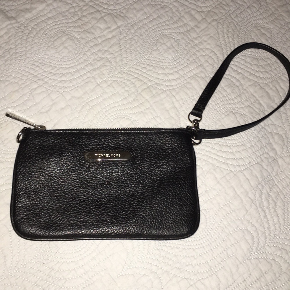 Michael Kors Black Wristlet